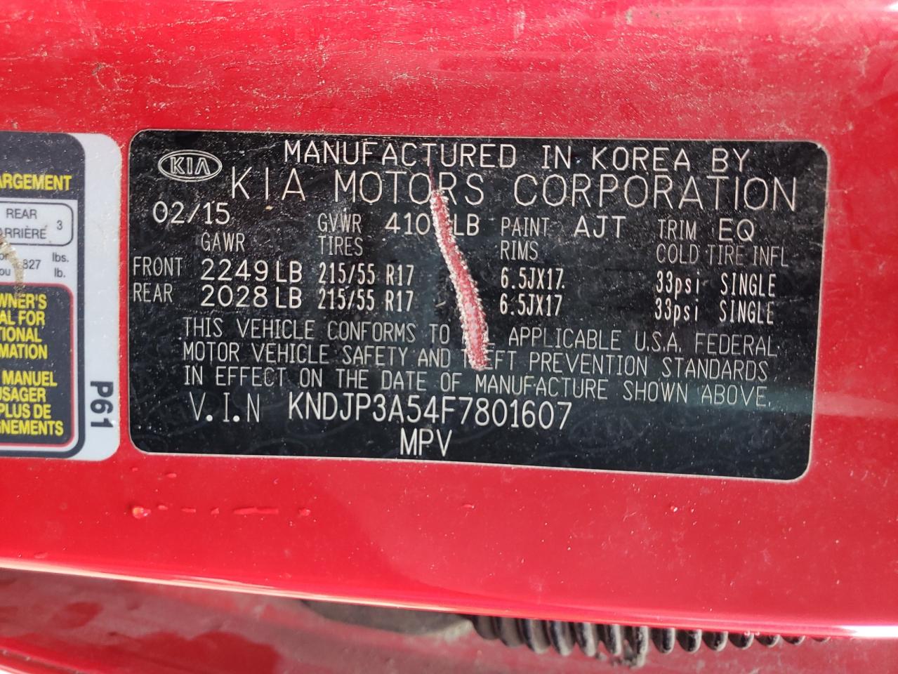 Photo 10 from auction – 2015 KIA SOUL + with VIN KNDJP3A54F7801607
