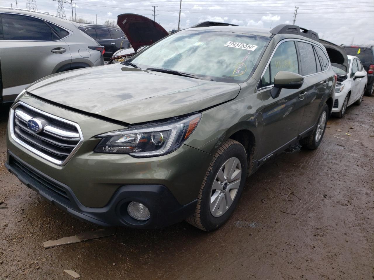 Photo 2 from auction – 2019 SUBARU OUTBACK 2. with VIN 4S4BSAFC5K3372828