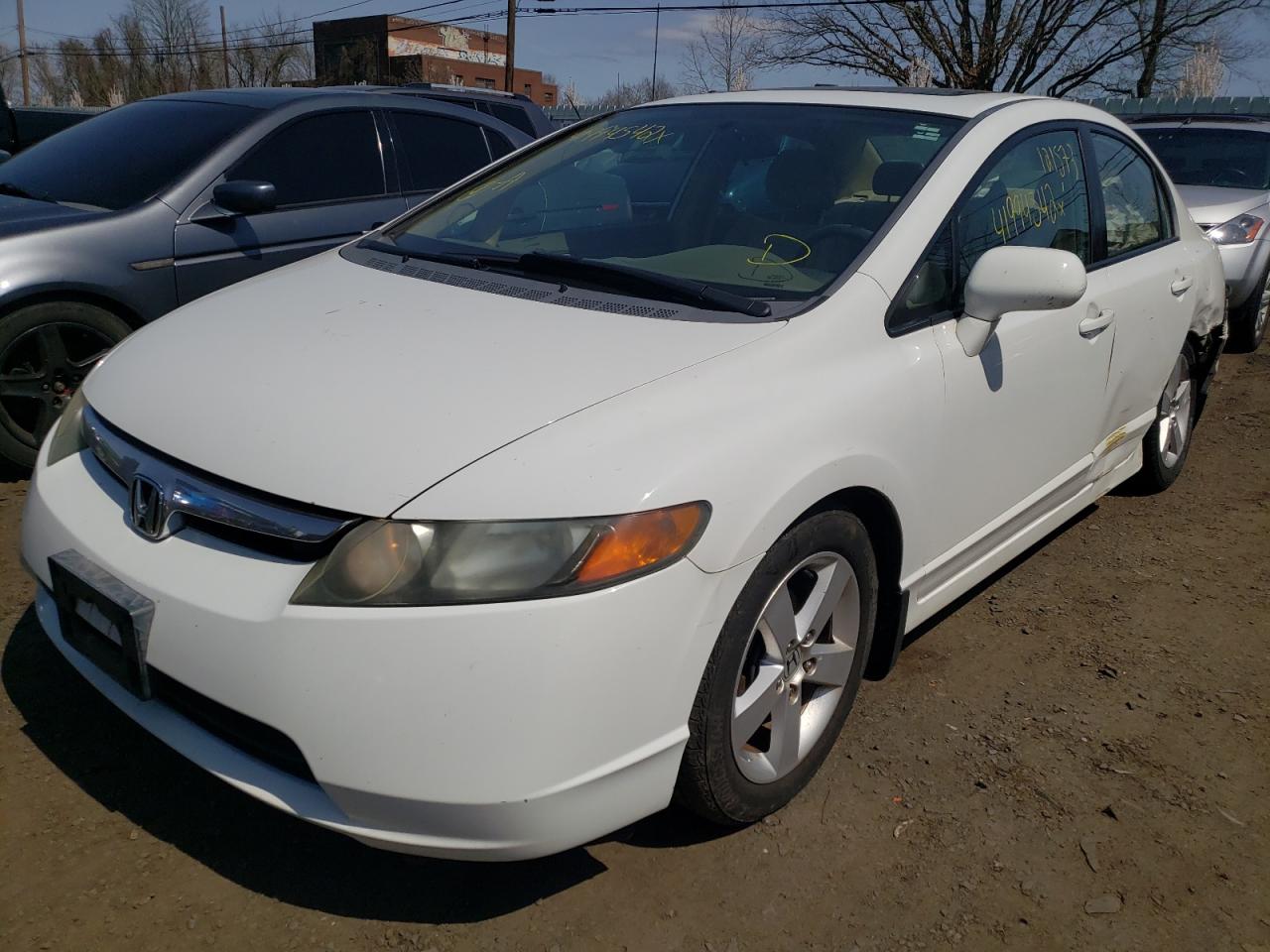 Photo 2 from auction – 2007 HONDA CIVIC EX with VIN 2HGFA16827H503580