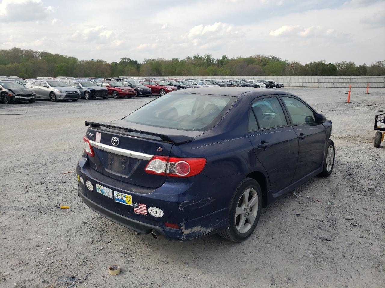 Photo 4 from auction – 2013 TOYOTA COROLA with VIN 5YFBU4EE0DP151120