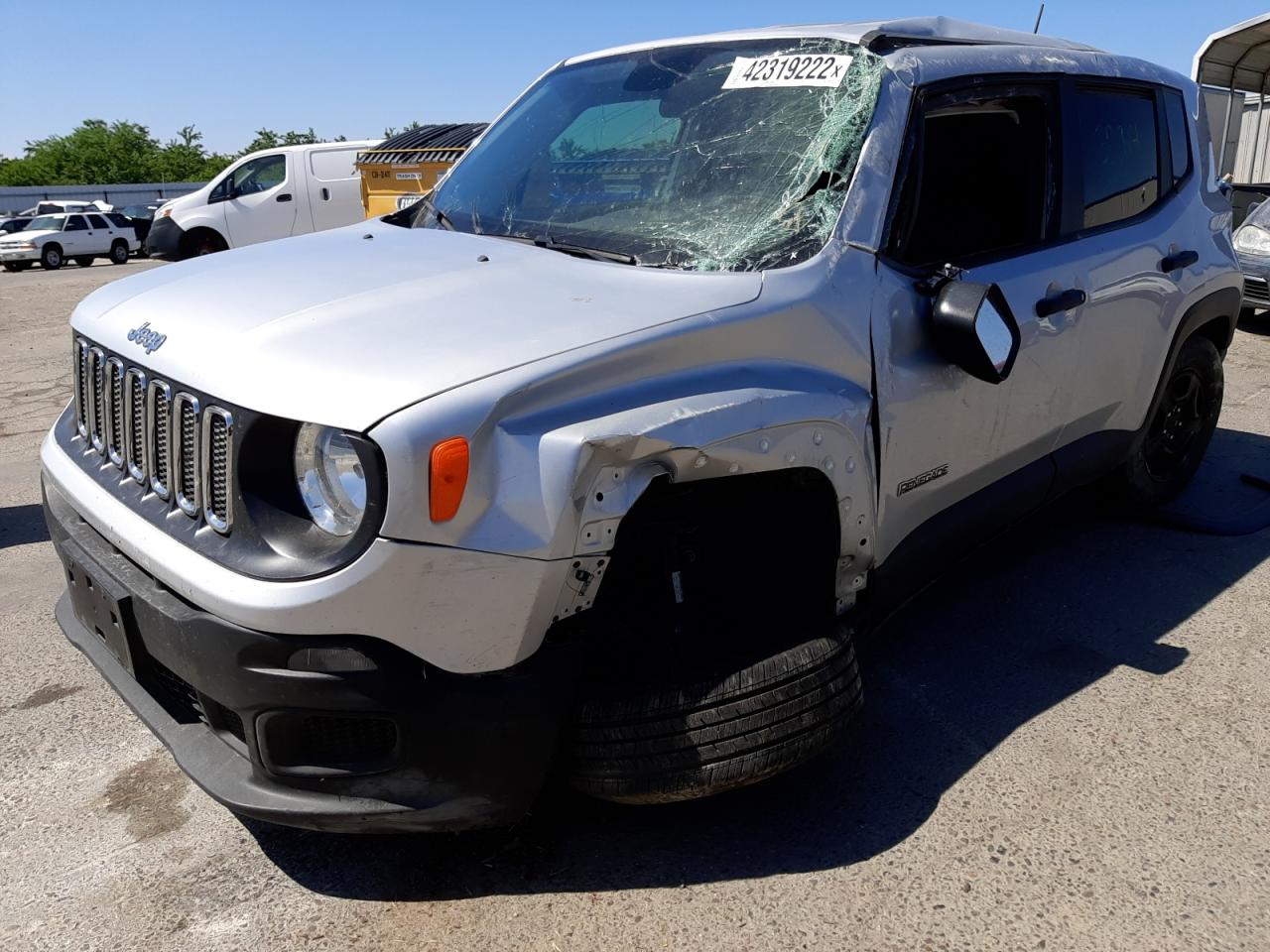 Photo 9 from auction – 2017 JEEP RENEGADE S with VIN ZACCJAAB7HPF99937