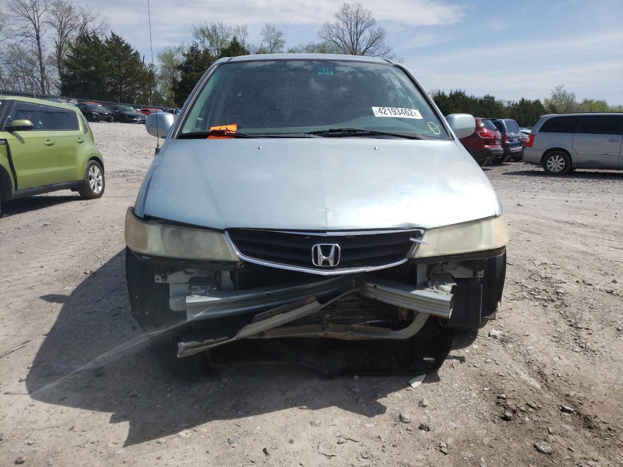 Photo 9 from auction – 2004 HONDA ODYSSEY EX with VIN 5FNRL18064B076404