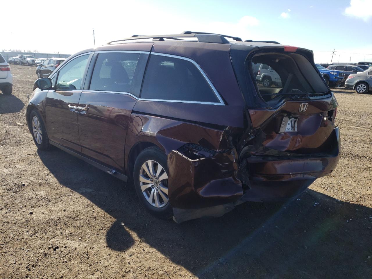 Photo 3 from auction – 2014 HONDA ODYSSEY EX with VIN 5FNRL5H6XEB128727