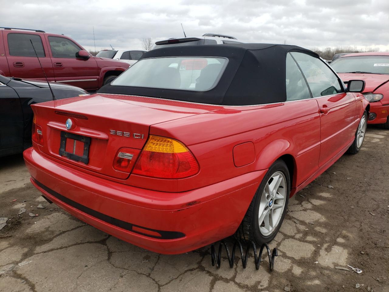 Photo 4 from auction – 2004 BMW 325 CI with VIN WBABW33414PL24804