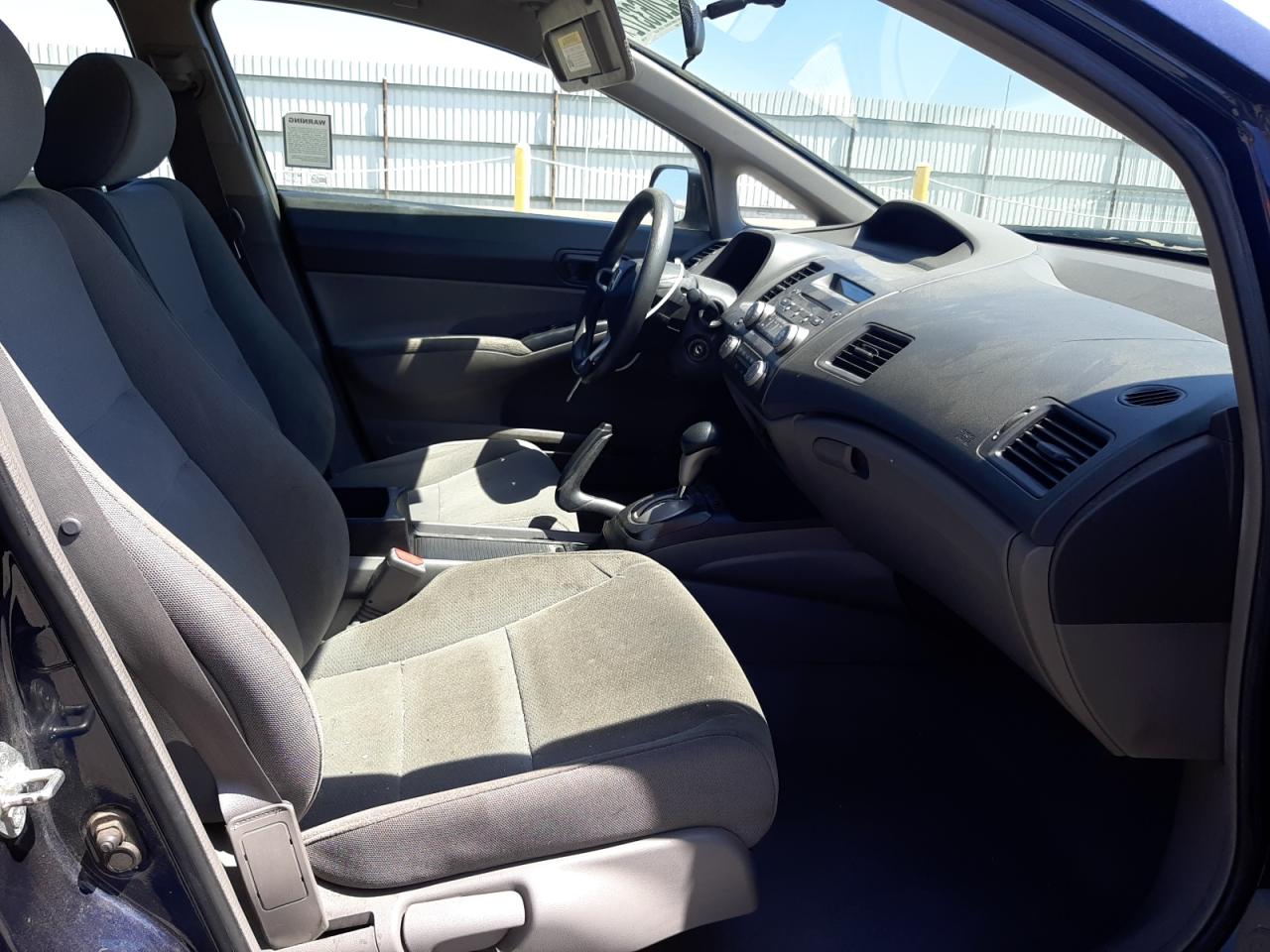 Photo 5 from auction – 2009 HONDA CIVIC VP with VIN 19XFA16389E018006