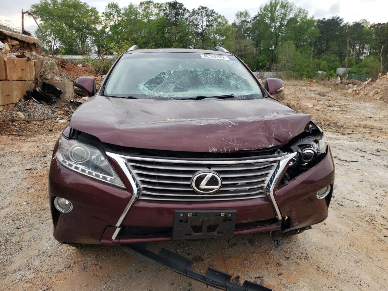 Photo 9 from auction – 2013 LEXUS RX 350 with VIN 2T2ZK1BA8DC128992