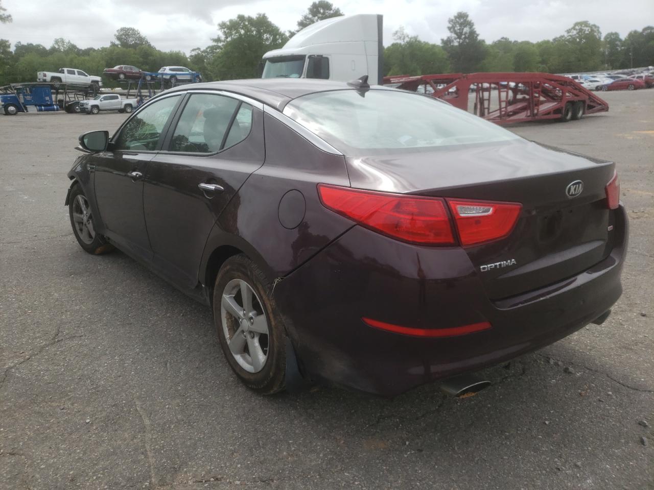 Photo 3 from auction – 2014 KIA OPTIMA LX with VIN 5XXGM4A7XEG295247
