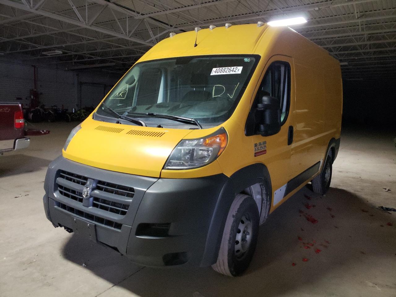 Photo 2 from auction – 2018 RAM PROMASTER with VIN 3C6TRVBG5JE117907