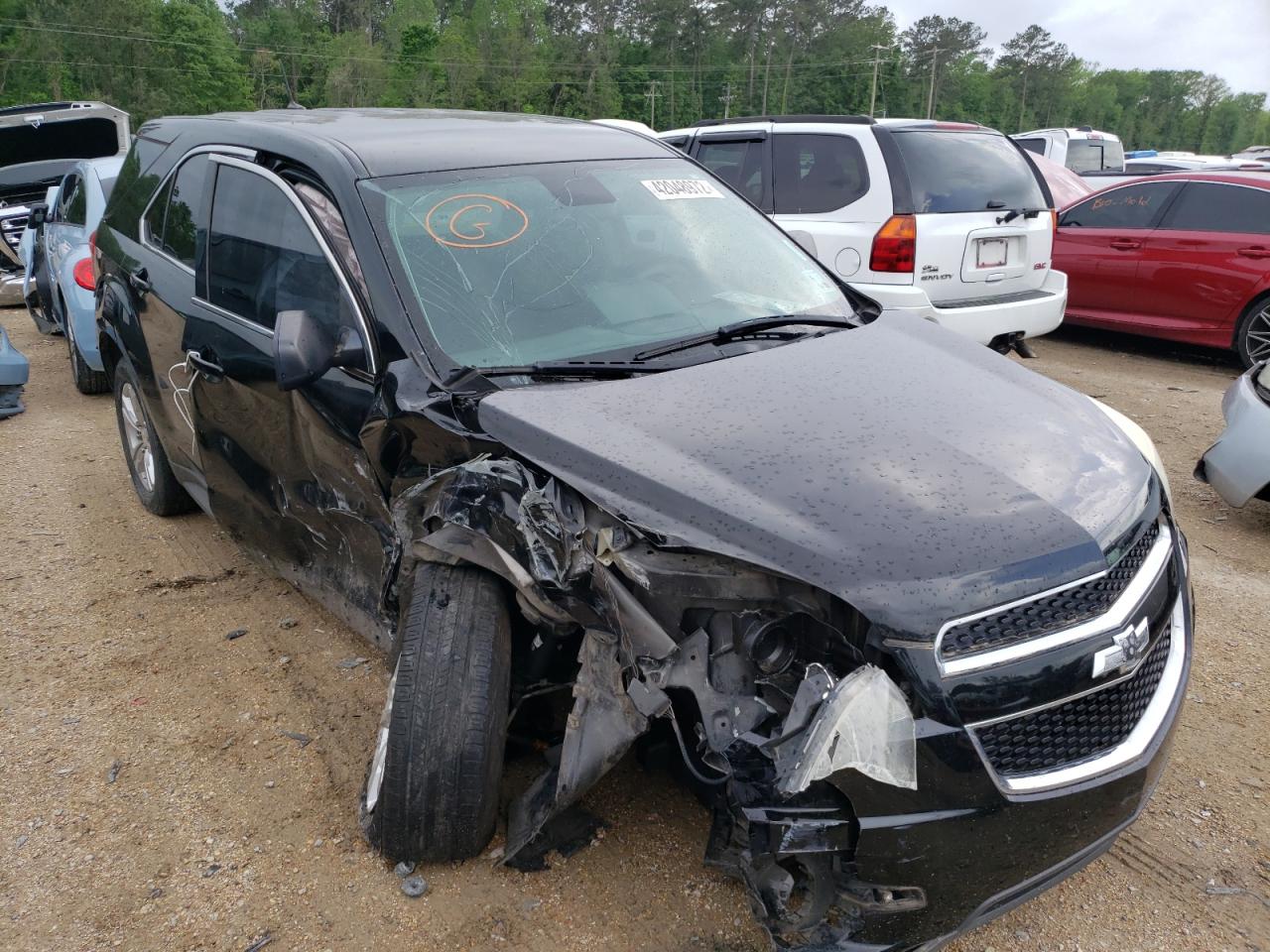 CHEVROLET EQUINOX LS 2014 with VIN 2GNALAEK1E1135356 - Photo from auction