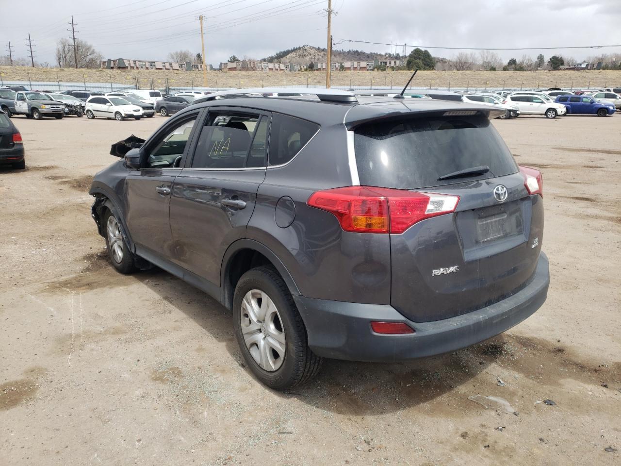 Photo 3 from auction – 2013 TOYOTA RAV4 LE with VIN 2T3BFREV5DW058428
