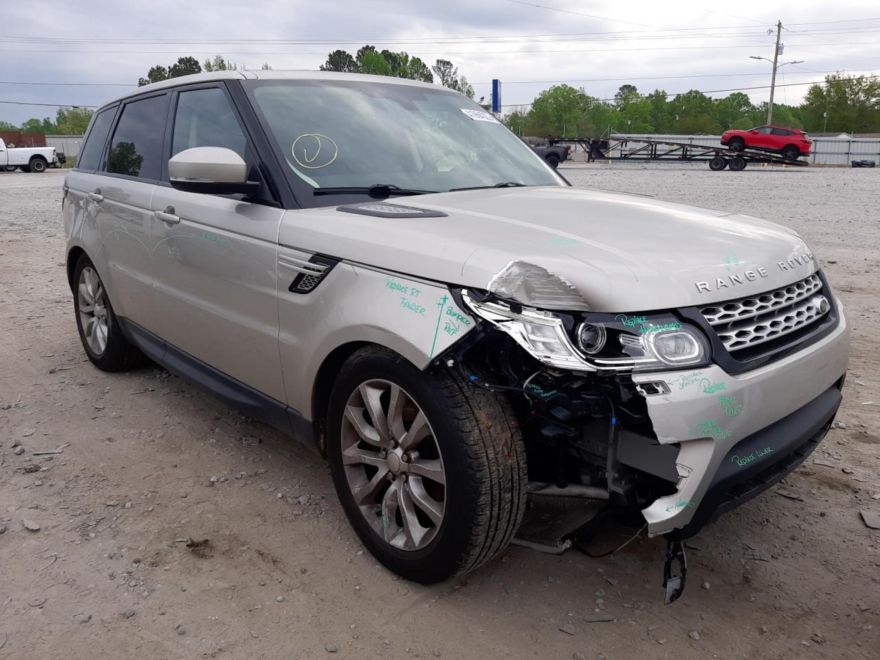LAND ROVER RANGE ROVE 2015 with VIN SALWR2VF8FA515509 - Photo from auction