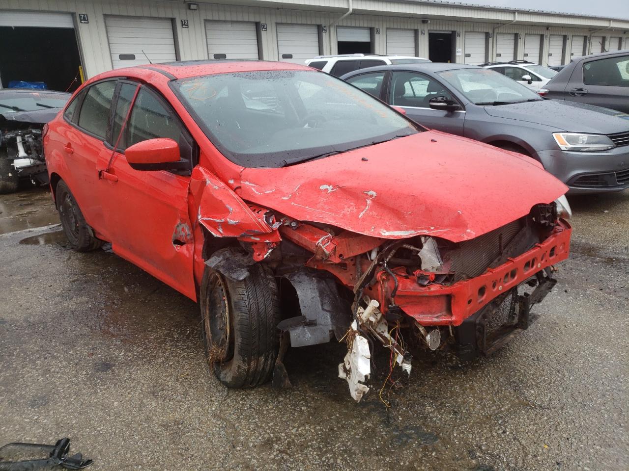 FORD FOCUS SE 2012 with VIN 1FAHP3F24CL193772 - Photo from auction