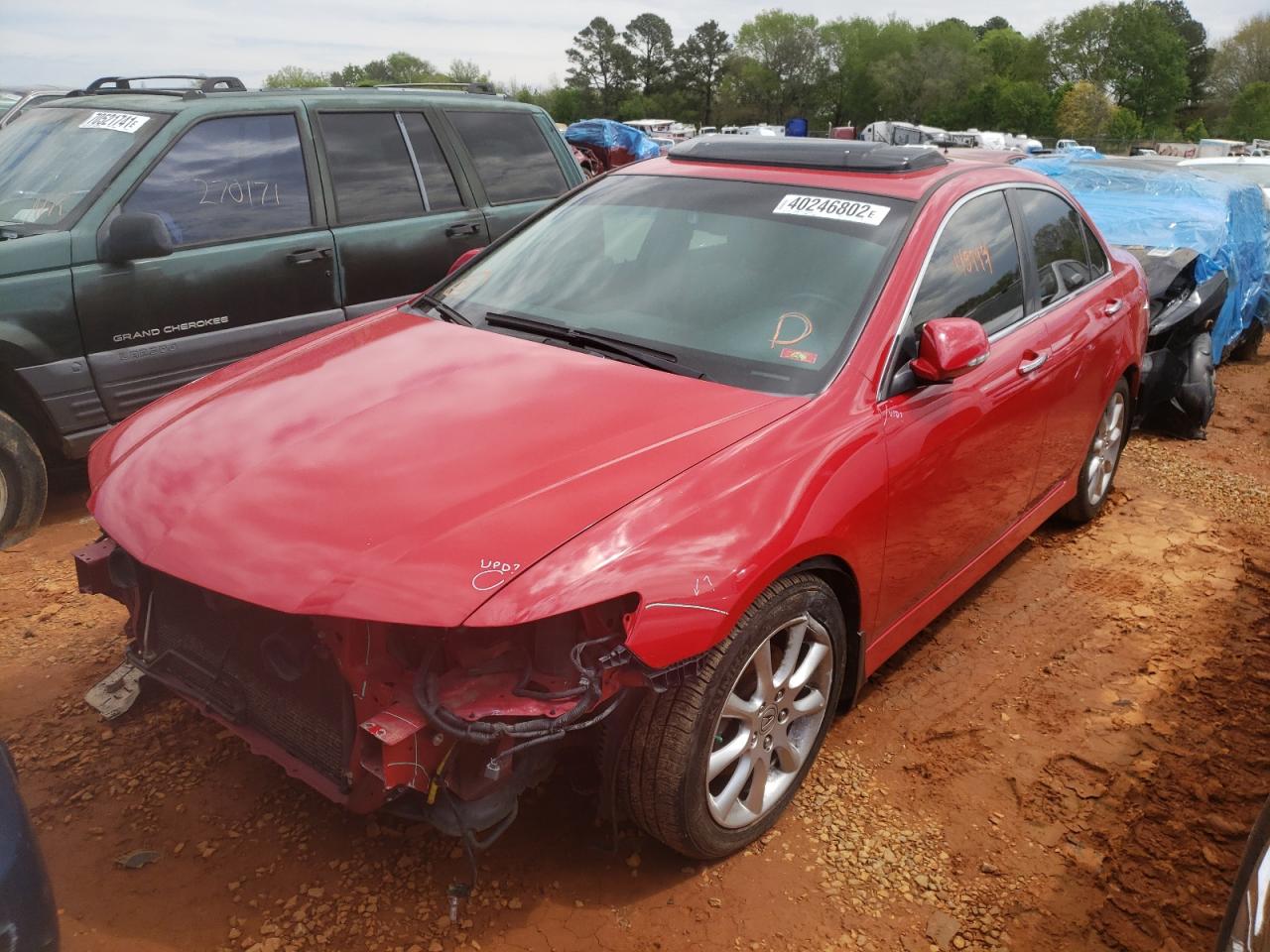 Photo 2 from auction – 2008 ACURA TSX with VIN JH4CL969X8C010767