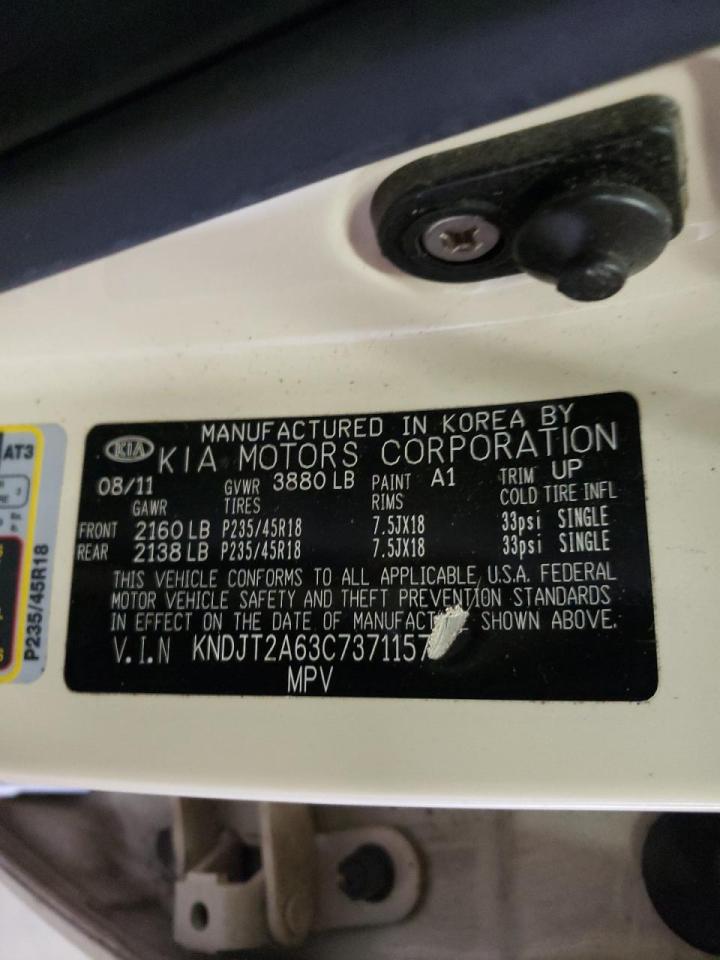 Photo 10 from auction – 2012 KIA SOUL + with VIN KNDJT2A63C7371157