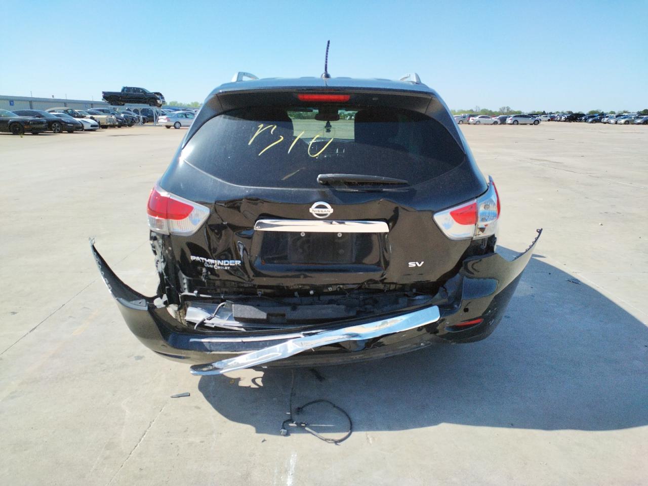 Photo 9 from auction – 2015 NISSAN PATHFINDER with VIN 5N1AR2MN8FC663394