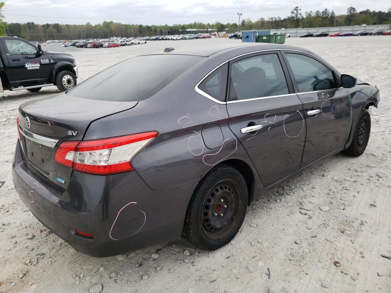 Photo 4 from auction – 2014 NISSAN SENTRA S with VIN 3N1AB7AP5EY219958