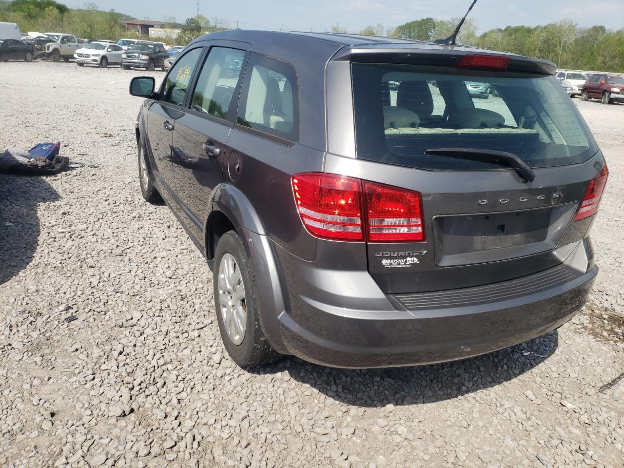 Photo 3 from auction – 2013 DODGE JOURNEY SE with VIN 3C4PDCAB3DT705176