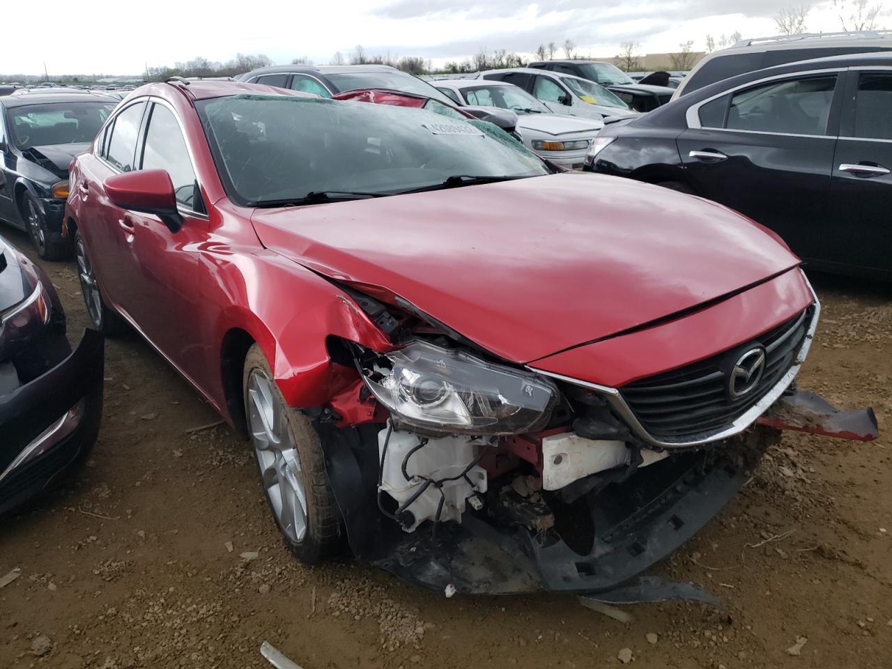 MAZDA 6 TOURING 2015 with VIN JM1GJ1V59F1205602 - Photo from auction