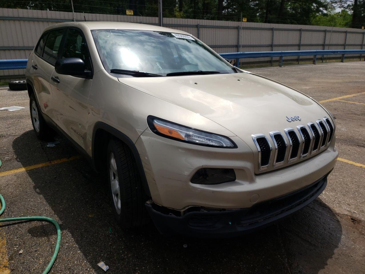 JEEP CHEROKEE S 2014 with VIN 1C4PJLAB4EW221196 - Photo from auction