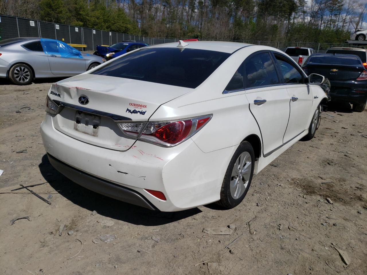 Photo 4 from auction – 2013 HYUNDAI SONATA HYB with VIN KMHEC4A43DA089757