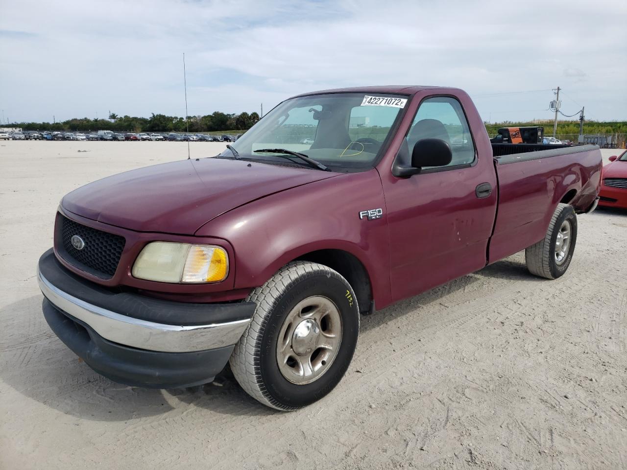 Photo 2 from auction – 2003 FORD F150 with VIN 1FTRF17223NA01466