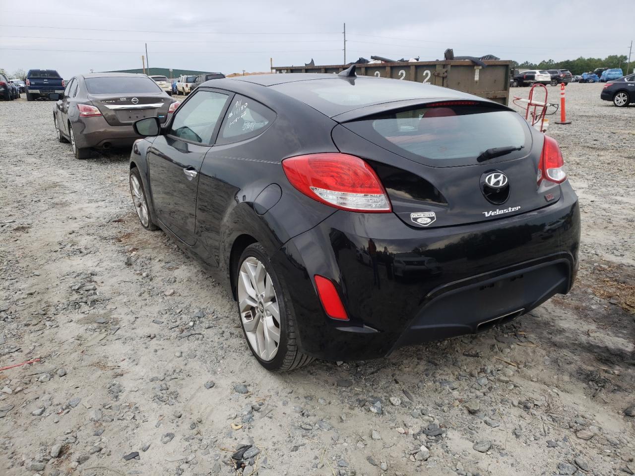 Photo 3 from auction – 2015 HYUNDAI VELOSTER with VIN KMHTC6AD5FU222622