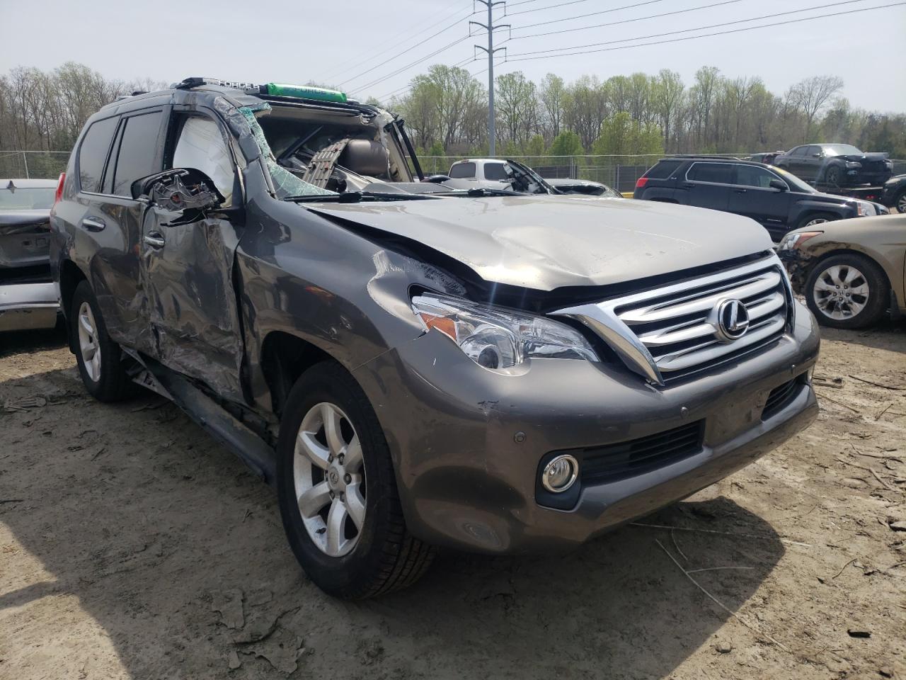 LEXUS GX 460 2010 with VIN JTJBM7FXXA5014595 - Photo from auction