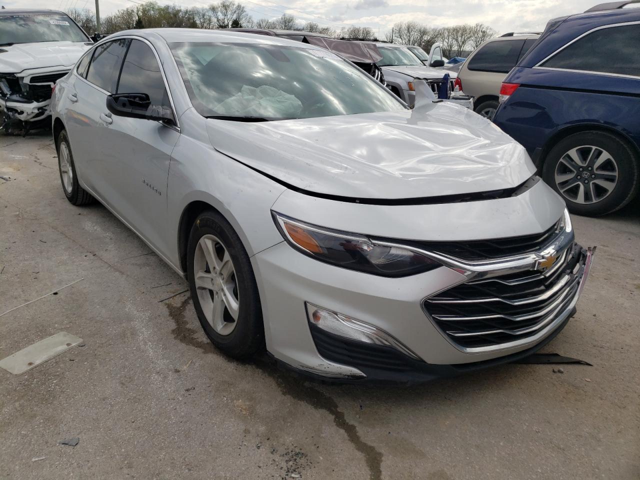 CHEVROLET MALIBU LS 2019 with VIN 1G1ZB5ST3KF206833 - Photo from auction