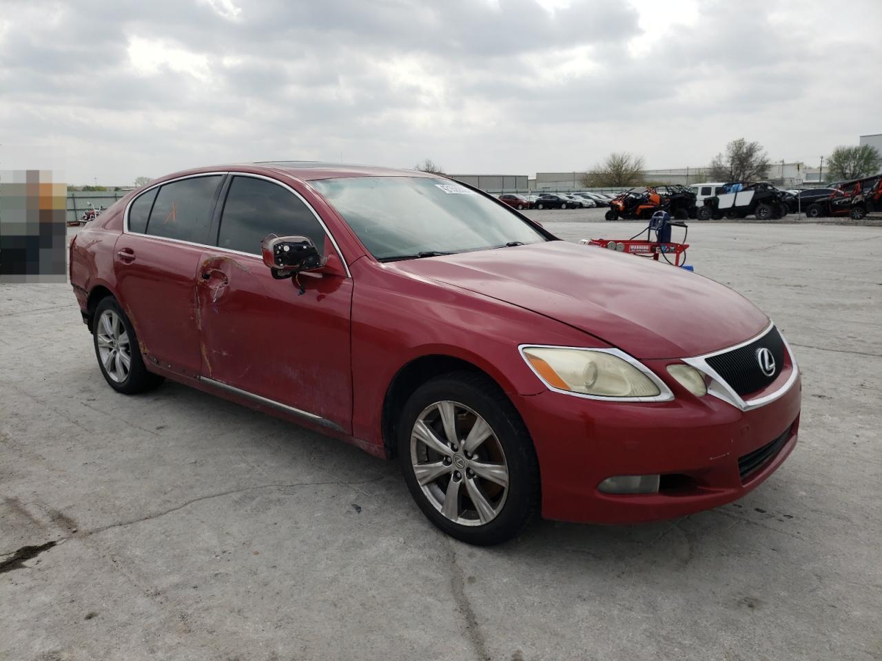 LEXUS GS 350 2008 with VIN JTHCE96S980020723 - Photo from auction