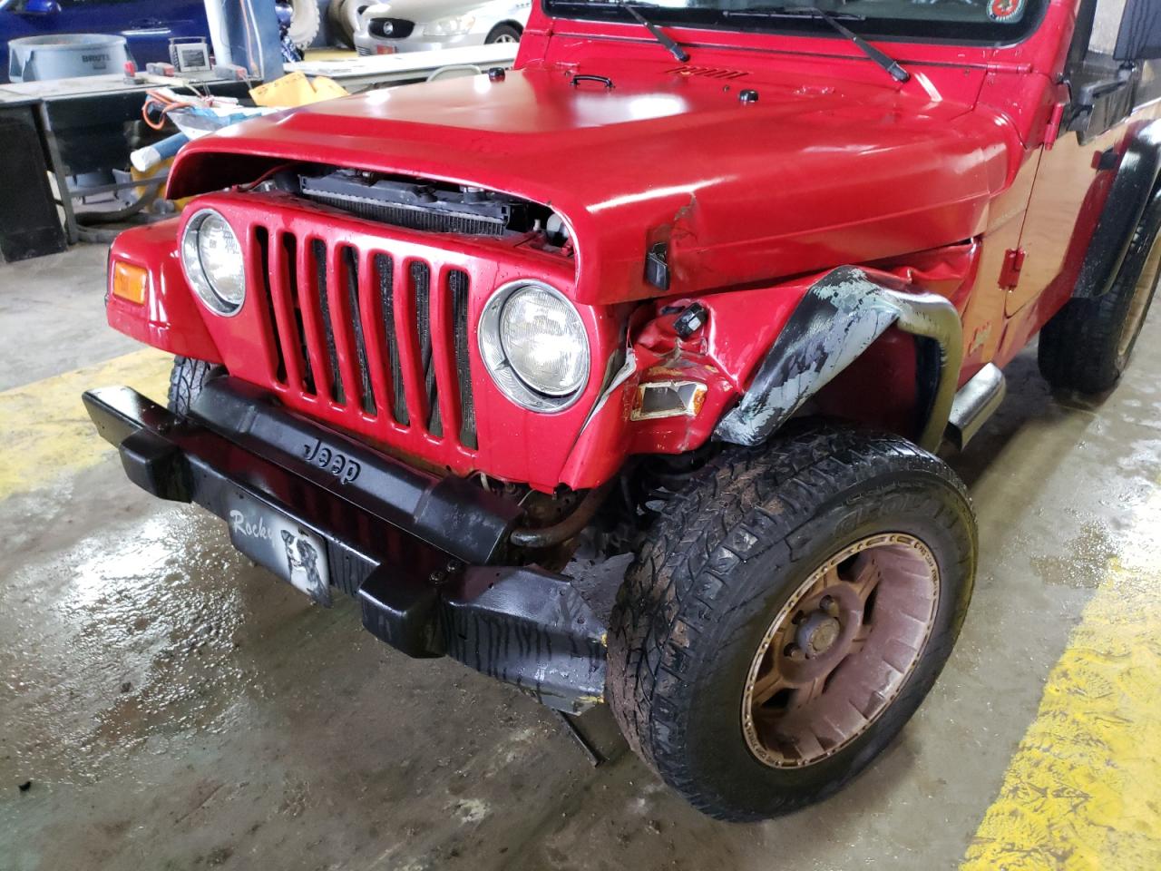 Photo 9 from auction – 2001 JEEP WRANGLER / with VIN 1J4FA29P51P310344