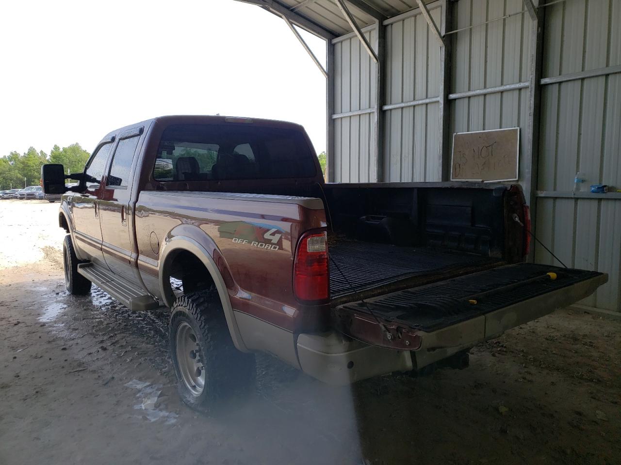 Photo 3 from auction – 2008 FORD F250 SUPER with VIN 1FTSW215X8EB20237