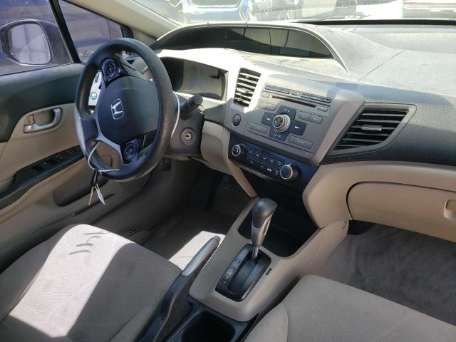 Photo 9 from auction – 2012 HONDA CIVIC LX with VIN 19XFB2F56CE047404
