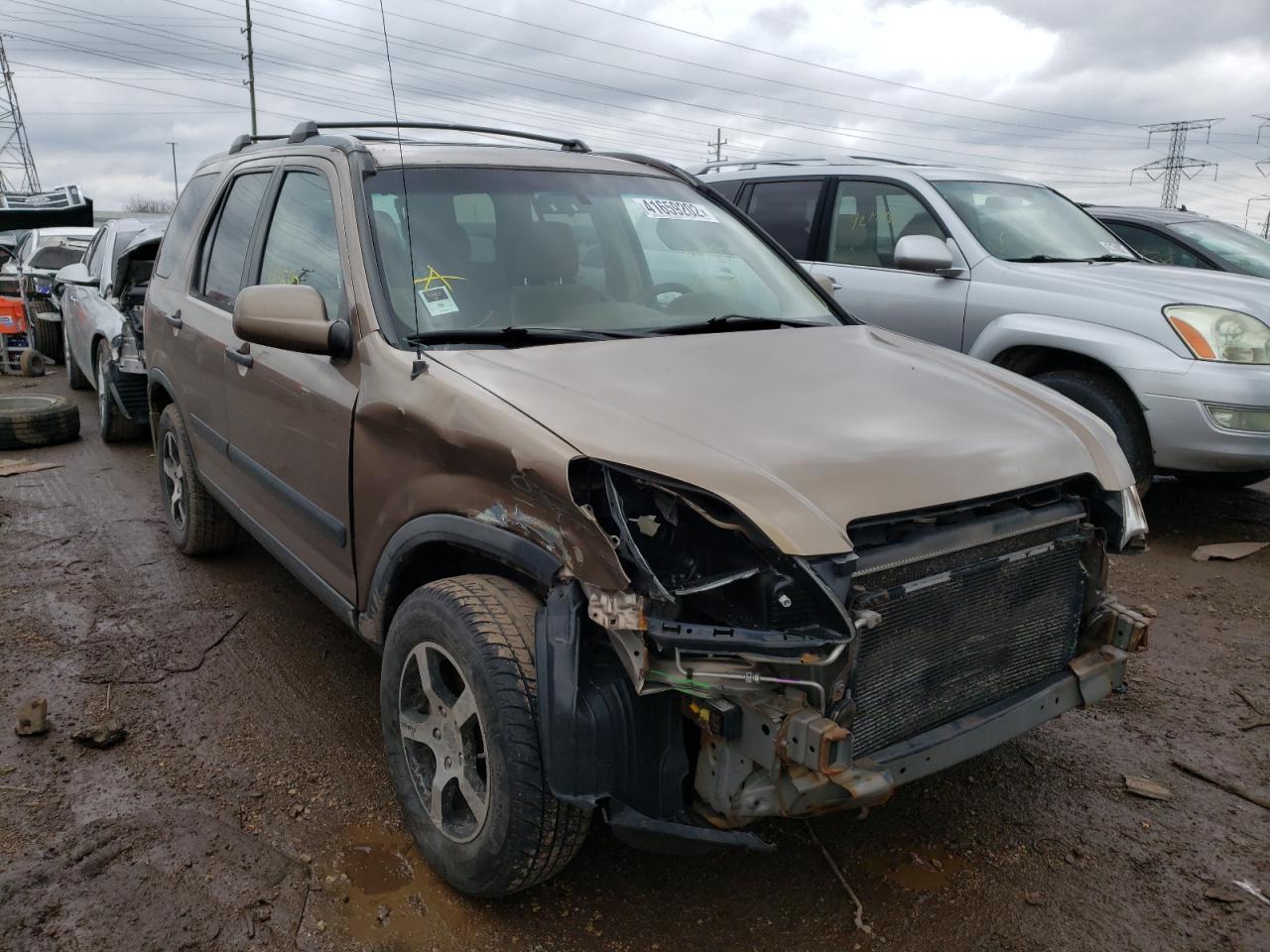 Photo 1 from auction – 2004 HONDA CR-V EX with VIN JHLRD78864C039083
