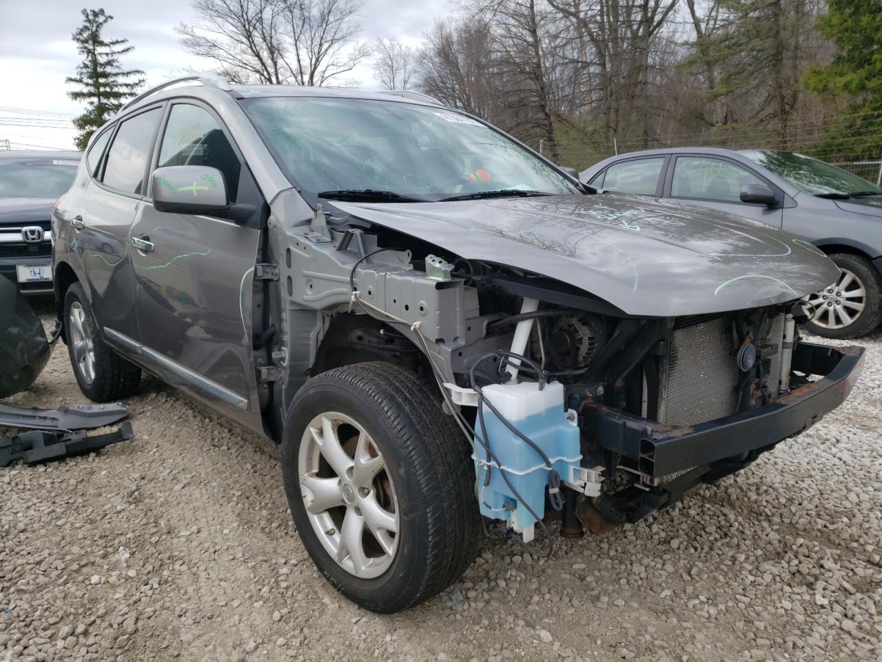 NISSAN ROGUE S 2011 with VIN JN8AS5MV8BW687055 - Photo from auction