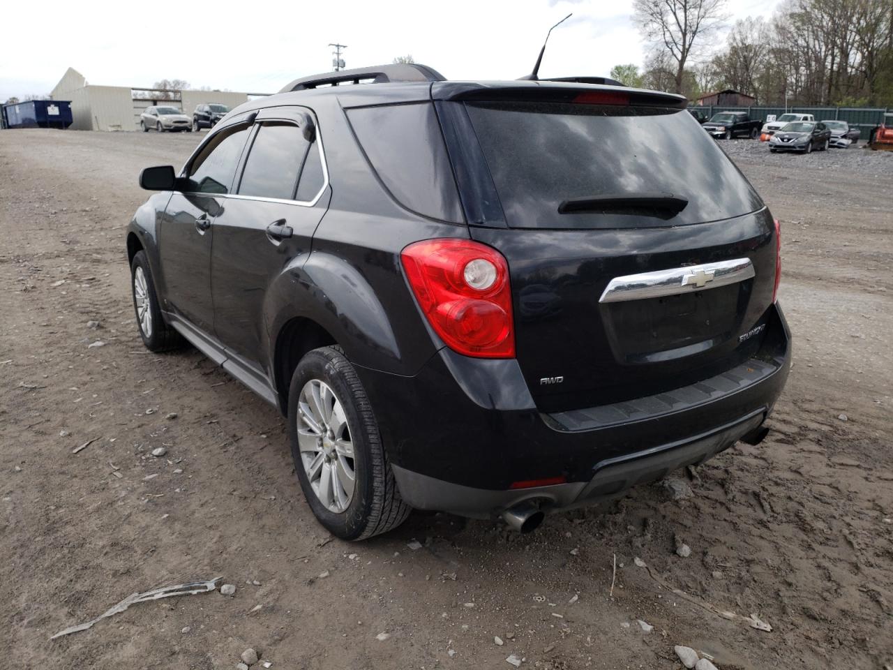 Photo 3 from auction – 2010 CHEVROLET EQUINOX LT with VIN 2CNFLNEY2A6201352