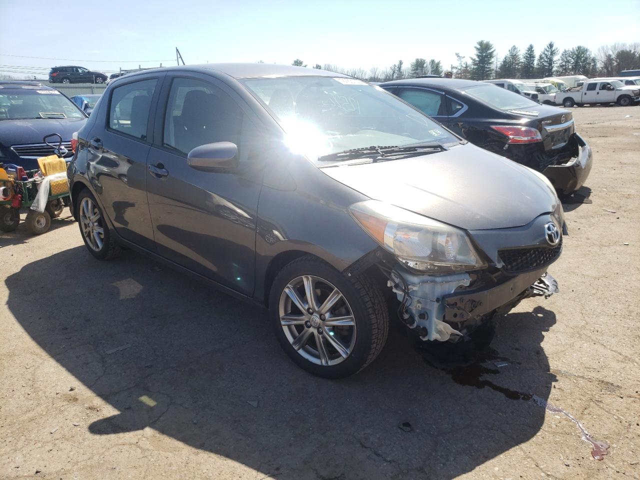 Photo 1 from auction – 2013 TOYOTA YARIS with VIN JTDKTUD31DD571474