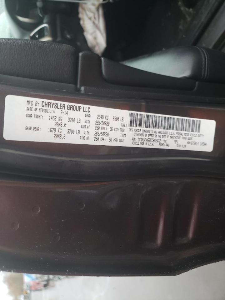 Photo 10 from auction – 2015 JEEP GRAND CHER with VIN 1C4RJFAG0FC602472