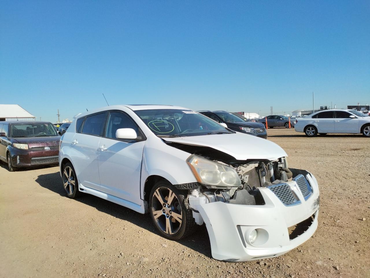 PONTIAC VIBE GT 2010 with VIN 5Y2SR6E09AZ417298 - Photo from auction