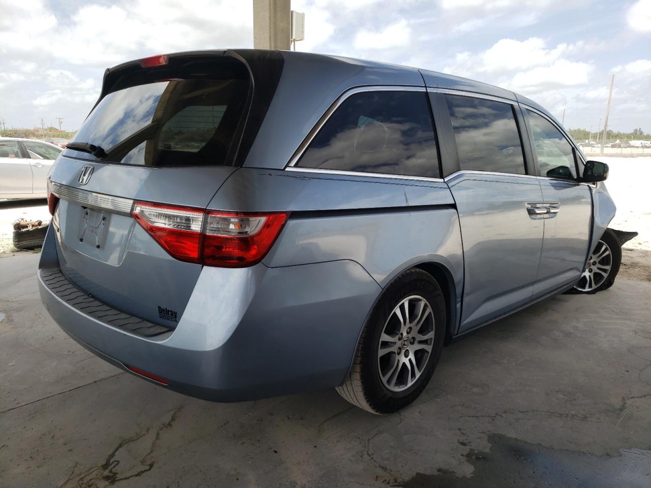 Photo 4 from auction – 2013 HONDA ODYSSEY EX with VIN 5FNRL5H64DB045082
