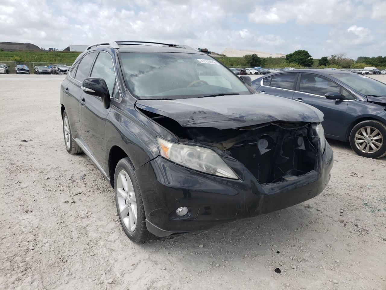 LEXUS RX 350 2011 with VIN 2T2ZK1BA0BC058594 - Photo from auction