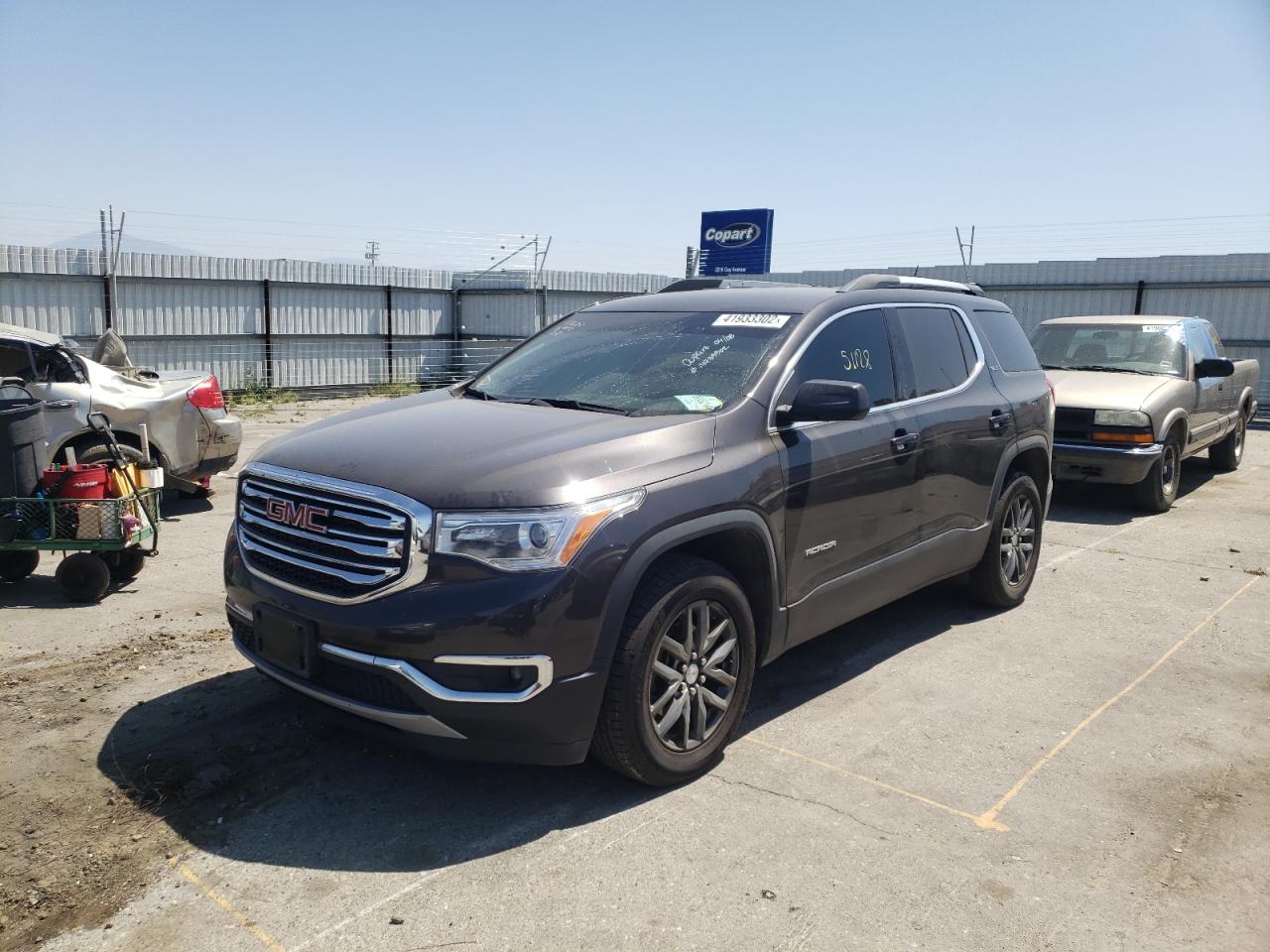 Photo 2 from auction – 2018 GMC ACADIA SLT with VIN 1GKKNMLS6JZ207802