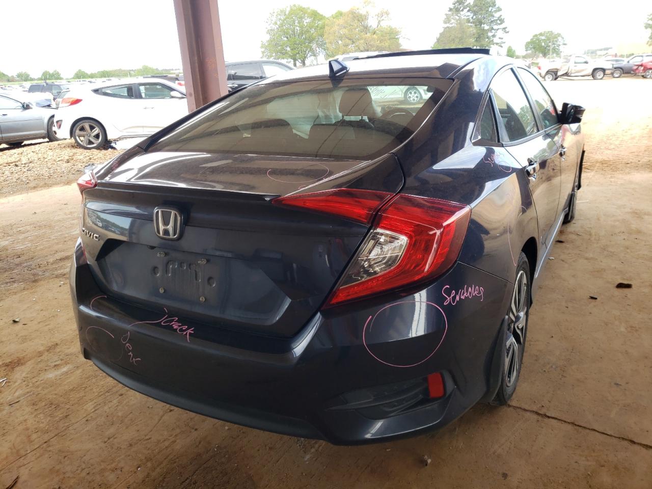 Photo 4 from auction – 2016 HONDA CIVIC EX with VIN 19XFC1F37GE034415