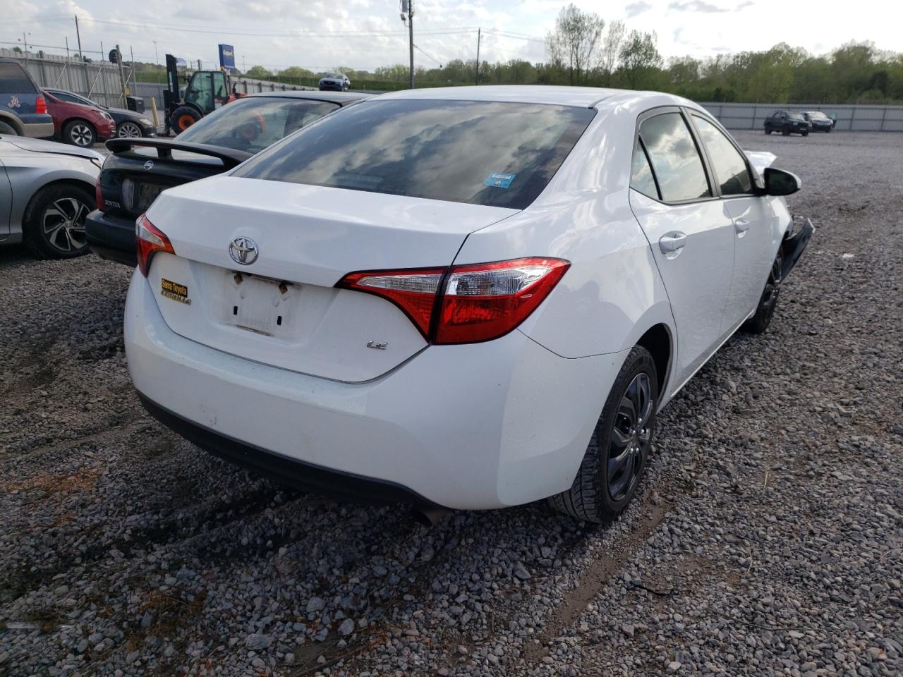 Photo 4 from auction – 2016 TOYOTA COROLLA L with VIN 2T1BURHEXGC500054