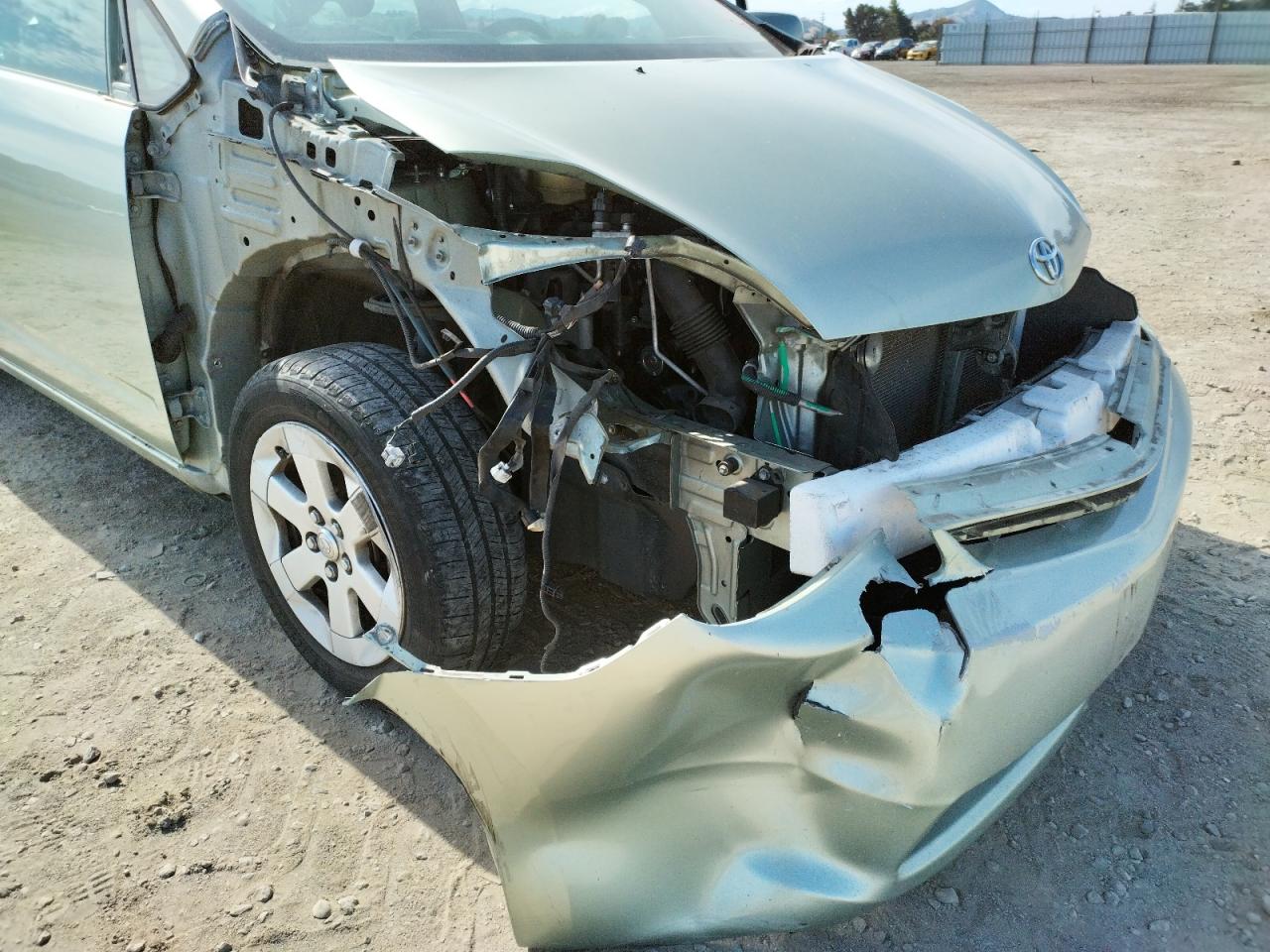 Photo 9 from auction – 2007 TOYOTA PRIUS with VIN JTDKB20U177619337