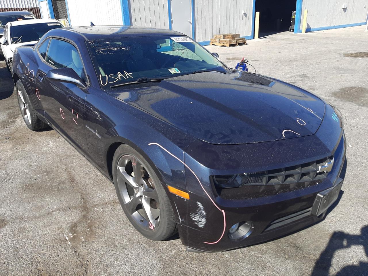 CHEVROLET CAMARO LT 2013 with VIN 2G1FC1E32D9137505 - Photo from auction