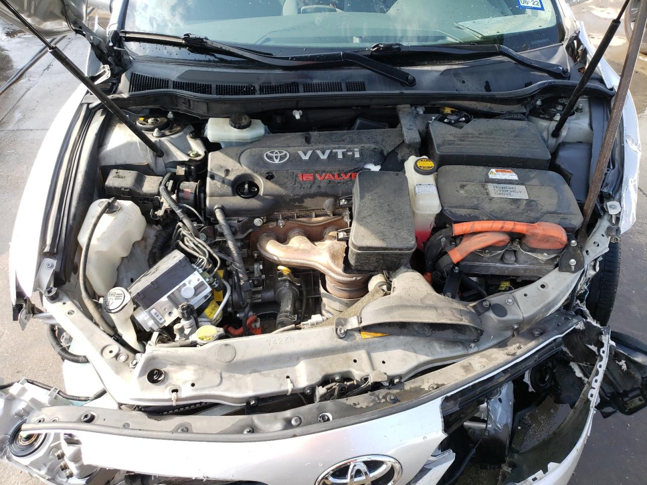Photo 7 from auction – 2007 TOYOTA CAMRY HYBR with VIN JTNBB46K873009441