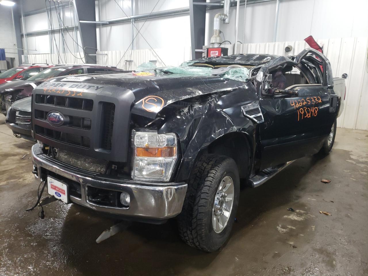 Photo 2 from auction – 2008 FORD F250 SUPER with VIN 1FTSW21558EB90857