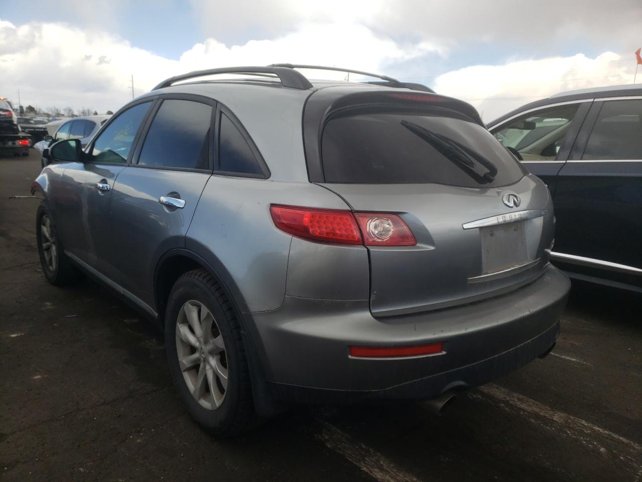 Photo 3 from auction – 2007 INFINITI FX35 with VIN JNRAS08W97X206698