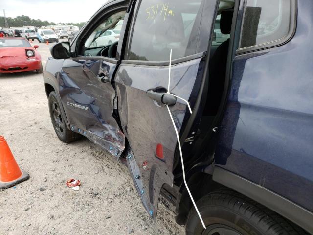 Photo 10 from auction – 2021 JEEP COMPASS SP with VIN 3C4NJCAB0MT514623