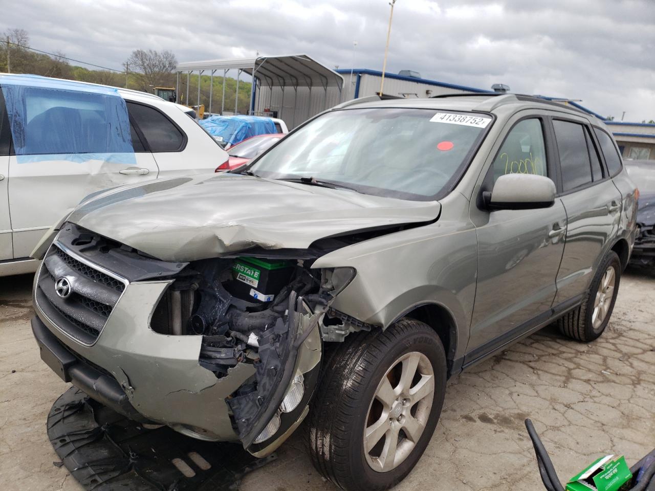 Photo 9 from auction – 2007 HYUNDAI SANTA FE S with VIN 5NMSH13E77H063203